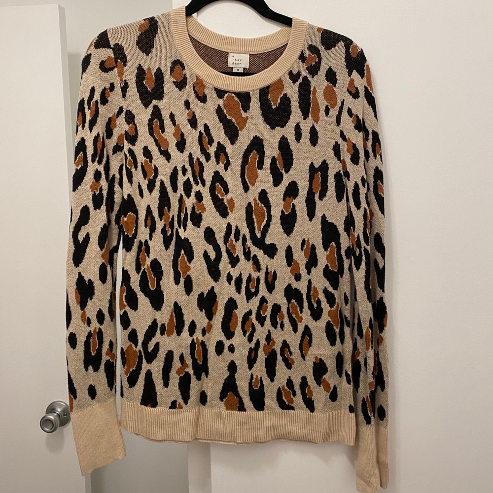 Cheetah Sweater
